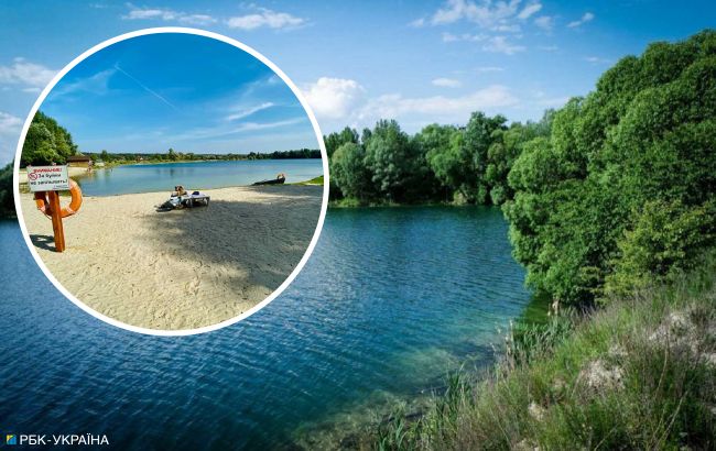 Втекти з Києва на вікенд: "секретне" озеро з чистими пляжами біля столиці для літнього релаксу