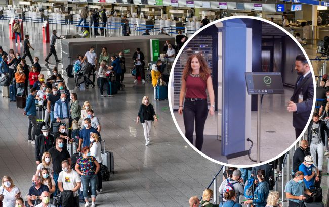 Впервые в мире. В немецком аэропорту пассажиров начали проверять особым сканером