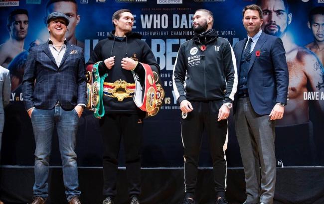 Усик - Беллью: прогноз букмекеров