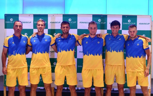 Теннисная сборная Украины получила график матчей в Кубке Дэвиса