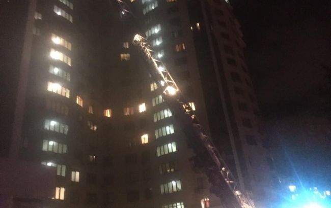 В Одессе горела многоэтажка, есть пострадавшие