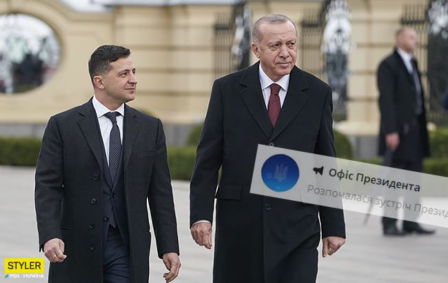 У Зеленского оконфузились с именем президента Турции: фото