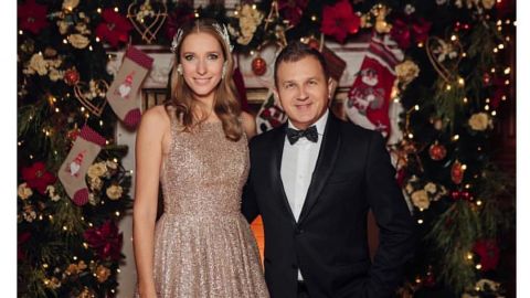 Вышли в люди: стильные Осадчая и Горбунов засветились на Ukrainian Fashion Week