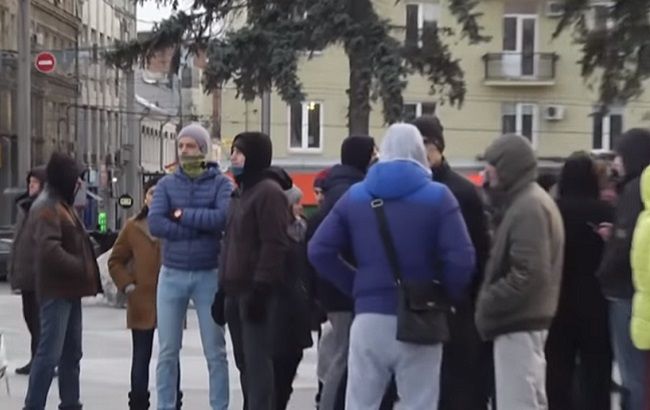 Оноприенко - наш президент: харьковчане вышли на митинг за маньяка (видео)