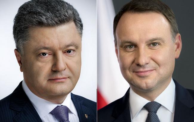 Порошенко и Дуда согласовали проведение чрезвычайного заседания комитета президентов