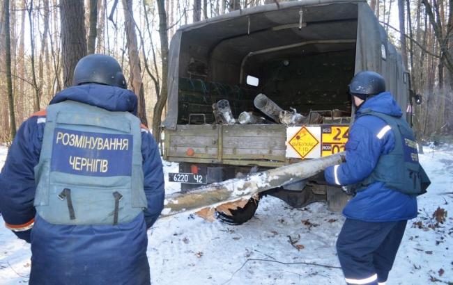 Після вибухів під Ічнею вилучили понад 91 тис. вибухонебезпечних предметів