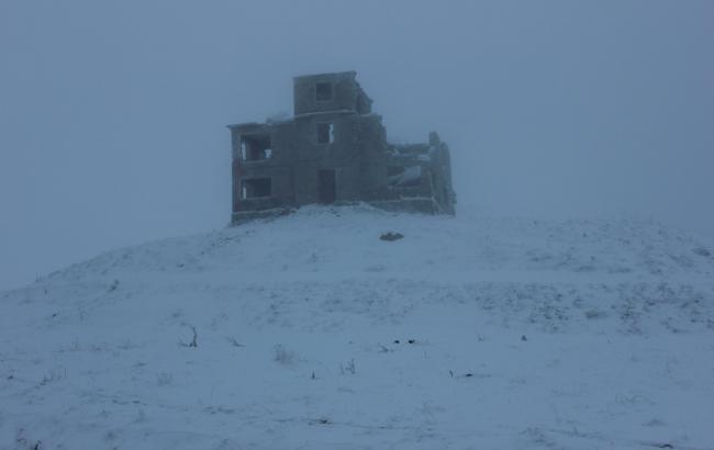 В Карпатах высота снежного покрова достигает 30 см