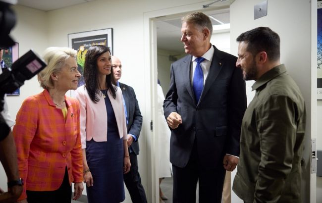 Зеленський: Україна з Румунією і Болгарією хочуть збільшити транзит "Шляхами солідарності"