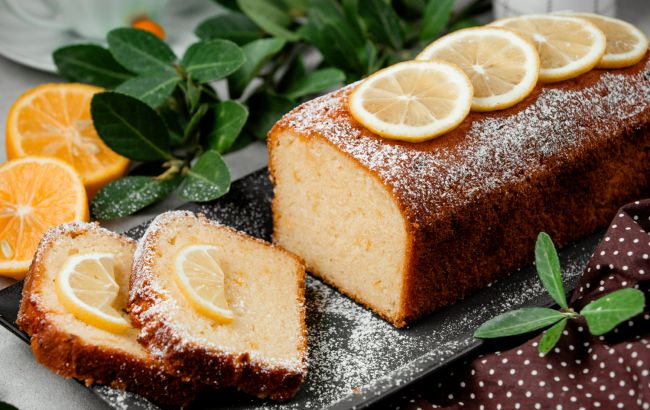 Ароматный лимонный кекс, который тает во рту: простой рецепт