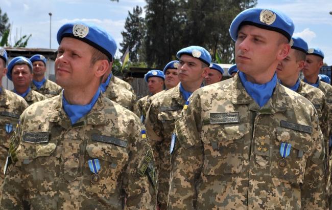 Участие в международных операциях принимают 448 украинских военных, - Минобороны
