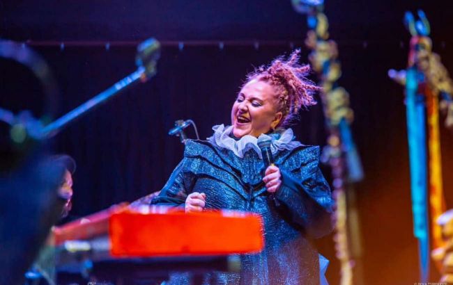 "Чорнобривці" з грузинським присмаком. Ніно Катамадзе розчулила глядачів на концерті у Львові