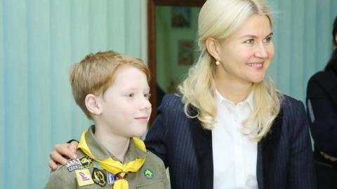 Председатель ХОГА вместе с детьми испекла праздничное печенье для участников ООС