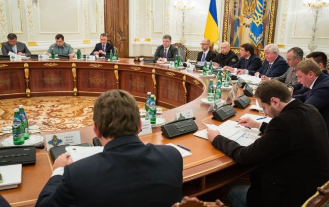 РНБО розглядає заходи щодо запровадження безвізового режиму між Україною та ЄС