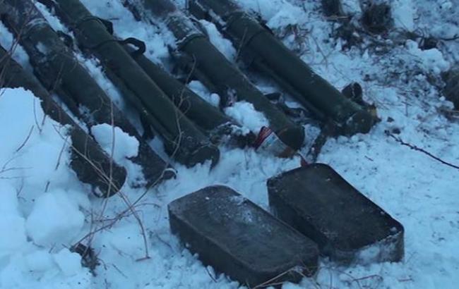 СБУ виявила у Запорізькій області схрон з гранатометами