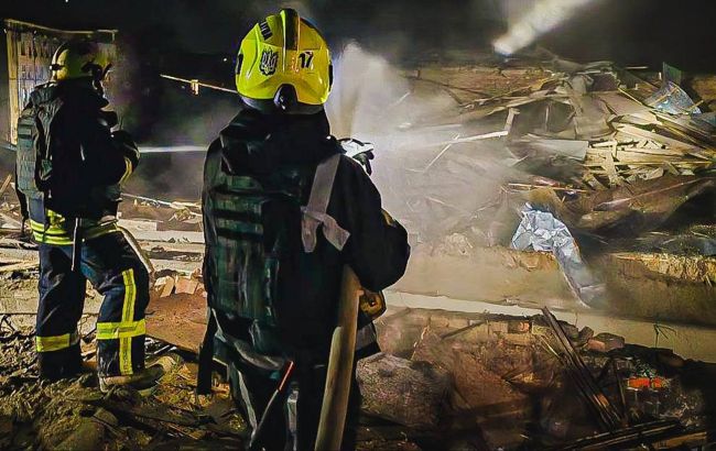 Пожар в медучреждении и пострадавшие: в Харькове уточнили последствия массированной атаки