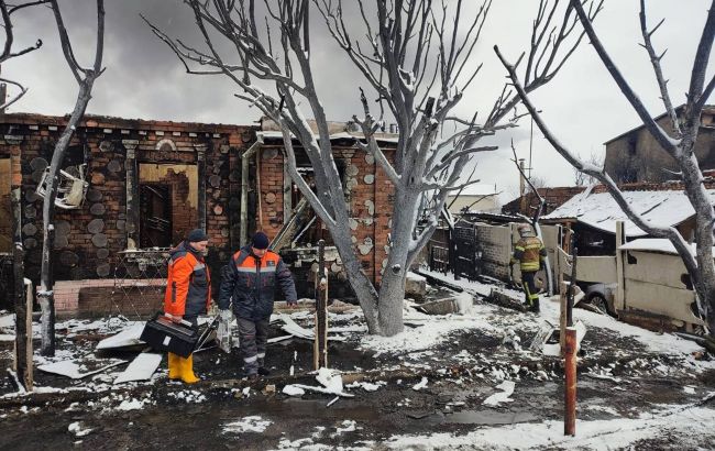 Ночные удары по Харькову: в одном из домов сгорела заживо семья
