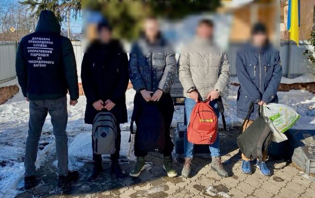 Искали легкий путь в Молдову. ГПСУ задержала четырех уклонистов