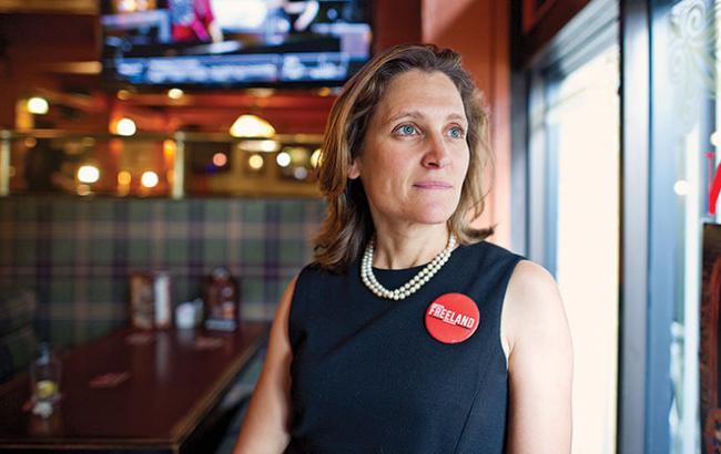 Фриланд заявила о поддержке Украины на встрече глав МИД стран НАТО