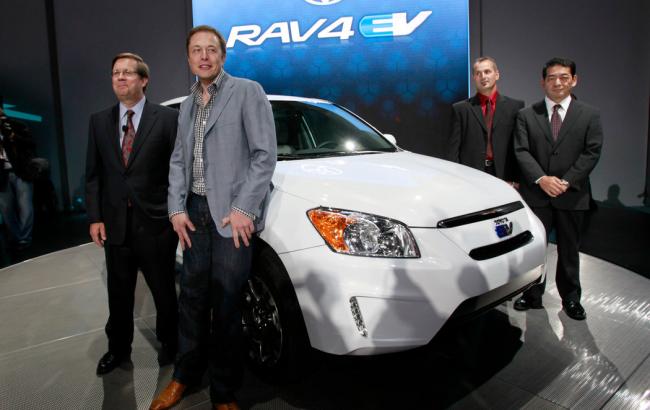 Toyota скасувала угоду з Tesla по розробці електромобілів
