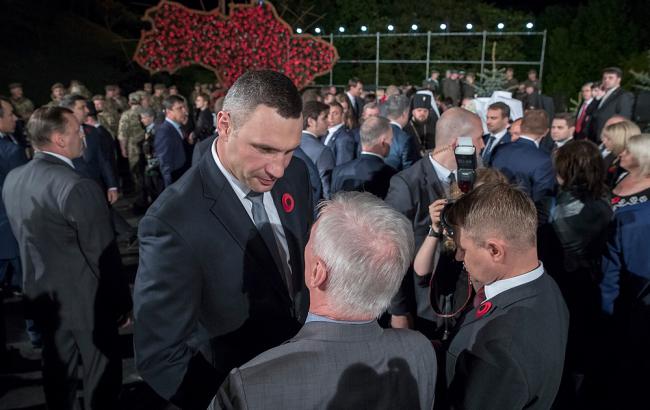 Кличко: нам потрібна єдність заради миру в Україні та спокою в Європі