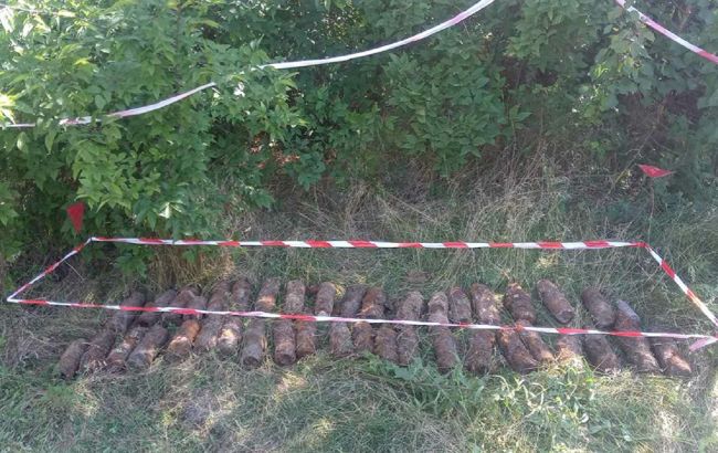 У Миколаєві на будівельному майданчику знайшли більше 150 снарядів