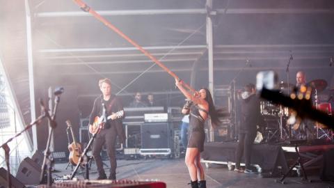 Руслана "запалила" у фан-зоні Євробачення 2018 в Лісабоні (фото, відео)