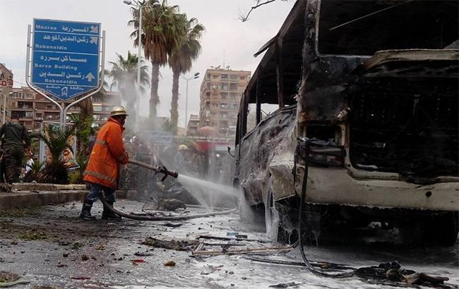 Из-за ракетного удара в Дамаске погибли 15 человек