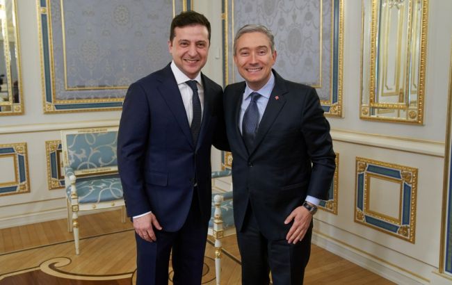 Зеленський обговорив з Шампанем розслідування авіакатастрофи в Ірані