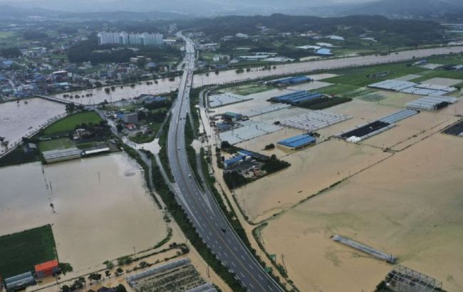Наводнение в Южной Корее: шесть человек погибли и 8 попали без вести