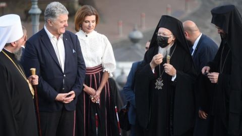 Порошенко: визит Варфоломея будет способствовать духовному возрождению Украины