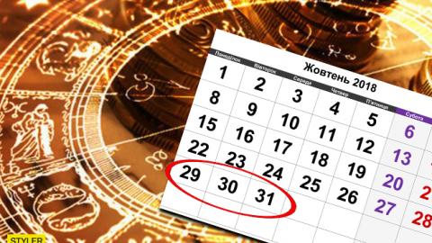 Небезпечні дні: астролог порадив відкласти важливі справи в останні дні жовтня