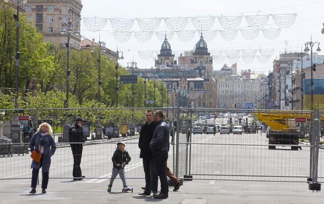 В Киеве завтра перекроют движение на Крещатике