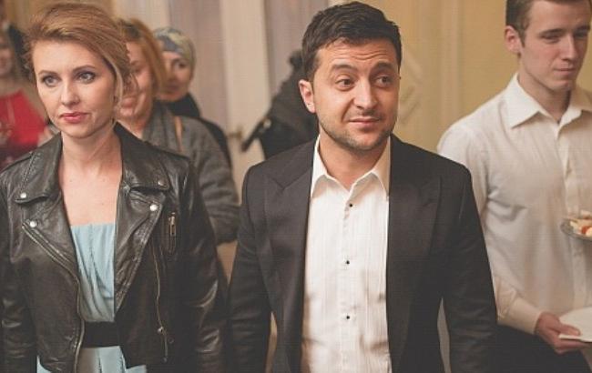 Зеленський і Падалко привели свої другі половинки на вручення телепремії
