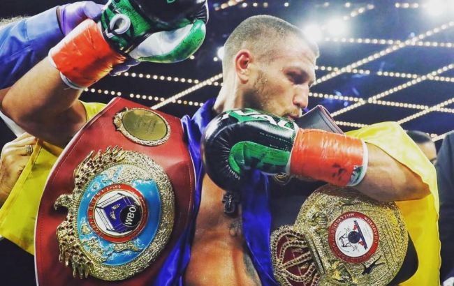 WBO вручила Ломаченко пояс суперчемпіона