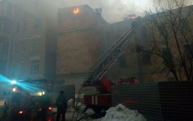 Пожар в правительственном квартале локализирован