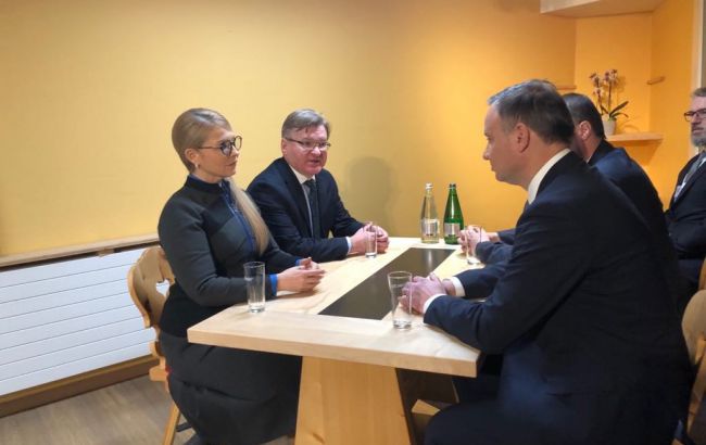 Тимошенко зустрілася з Дудою