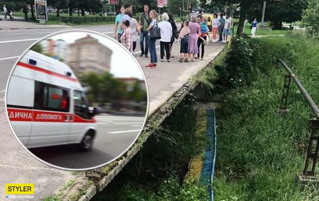 Перила давно должны были заменить: в Калуше ребенок вылетел с моста
