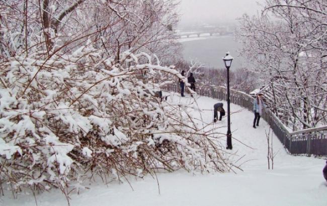 Погода на завтра: на большей части Украины снег, температура опустится до -5