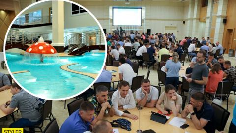Деякі відпочивали в SPA: як "Слуги народу" в Трускавці проходили тренінги