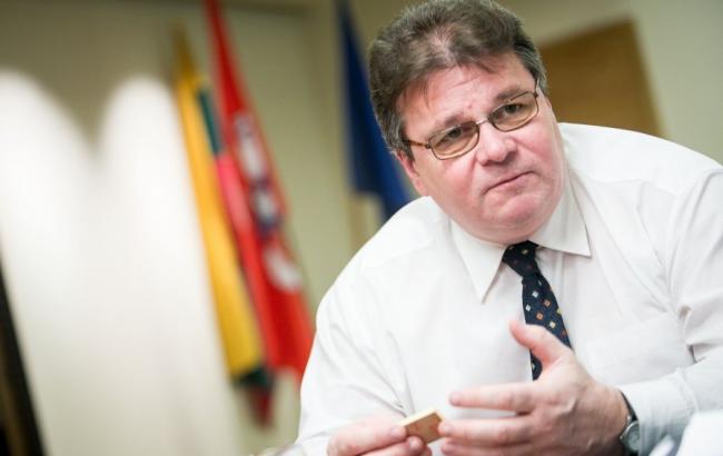 Глава МИД Литвы посетит Украину 13-14 августа