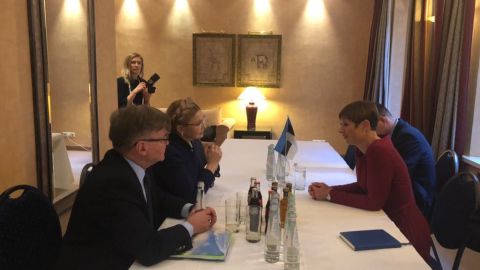 Тимошенко зустрілася з президентом Естонії