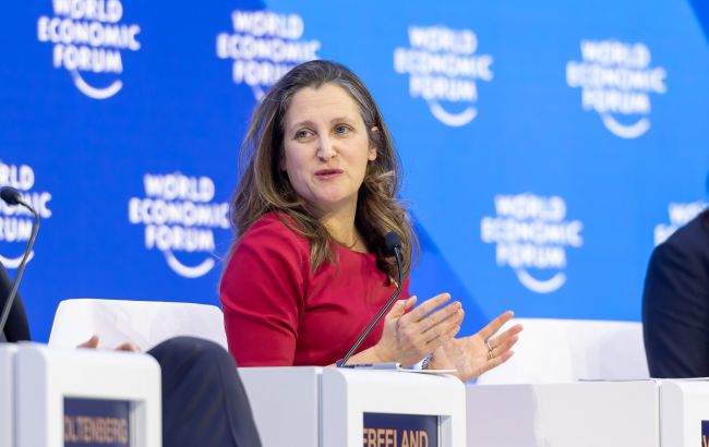 Премьер Канады попросил Фриланд стать спецпредставителем по восстановлению Украины