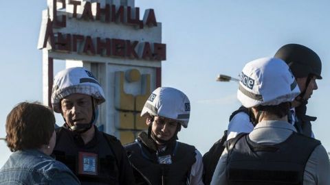 ОБСЕ подтвердила разведение сил в Станице Луганской