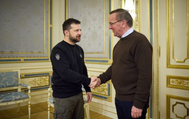 Зеленський - Пісторіусу: рішення коаліції щодо танків дасть Україні паритет, але не перевагу