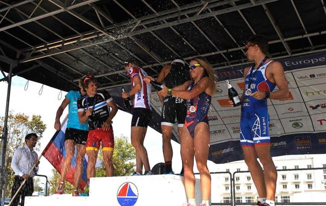 Українка Єлістратова виграла "бронзу" чемпіонату Європи з тріатлону