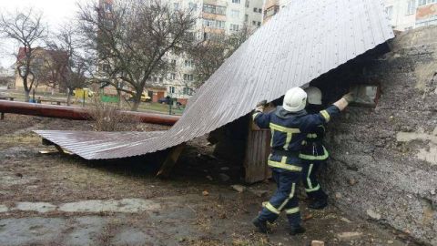 В Украине порывы ветра сохранятся до завтра