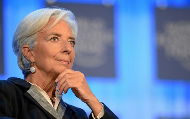 Голова МВФ Лагард сподівається на позитивний висновок щодо виділення Україні чергового траншу