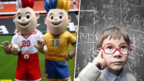 Жалко выбрасывать было: детям выдали приз за олимпиаду с логотипом Евро-2012