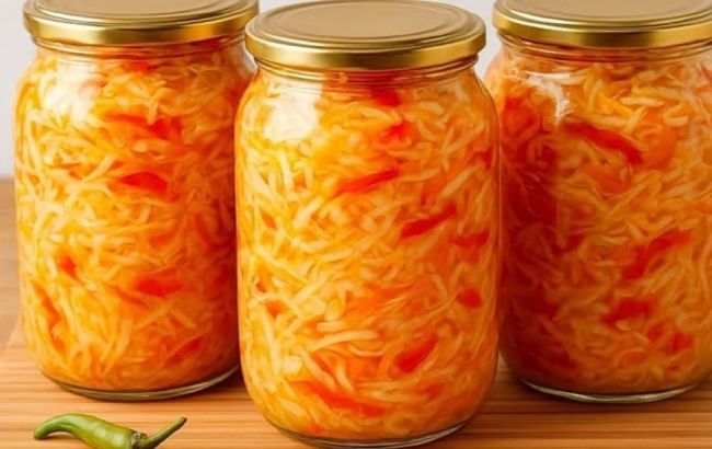 Самый быстрый рецепт салата из капусты на зиму, который вы полюбите навсегда