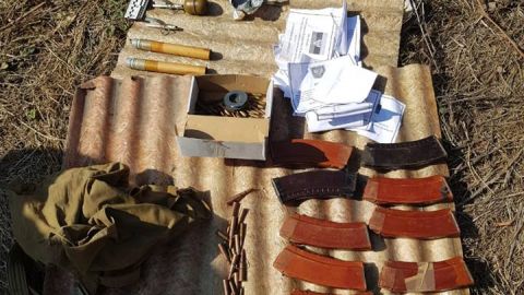 В Лисичанске обнаружили тайник с боеприпасами